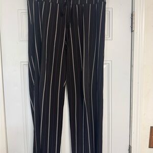 Zac & Rachel Black Striped Women’s Pants